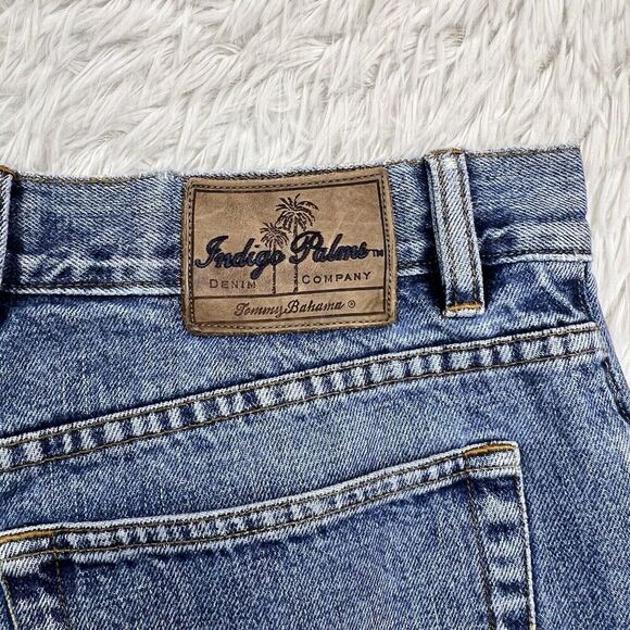 Vintage Tommy Bahama Indigo Palms‎ Jeans Mens Size 34x28 Actual Blue Y2k 90s - Picture 11 of 11